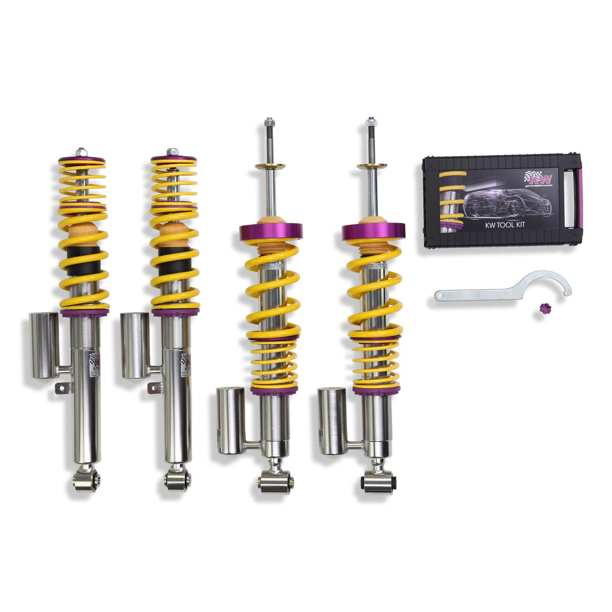 KW V3 Fully Adjustable Coilover Kit (06-13 IS250 / IS350 (GSE20/21) RWD Sedan) - 35257002