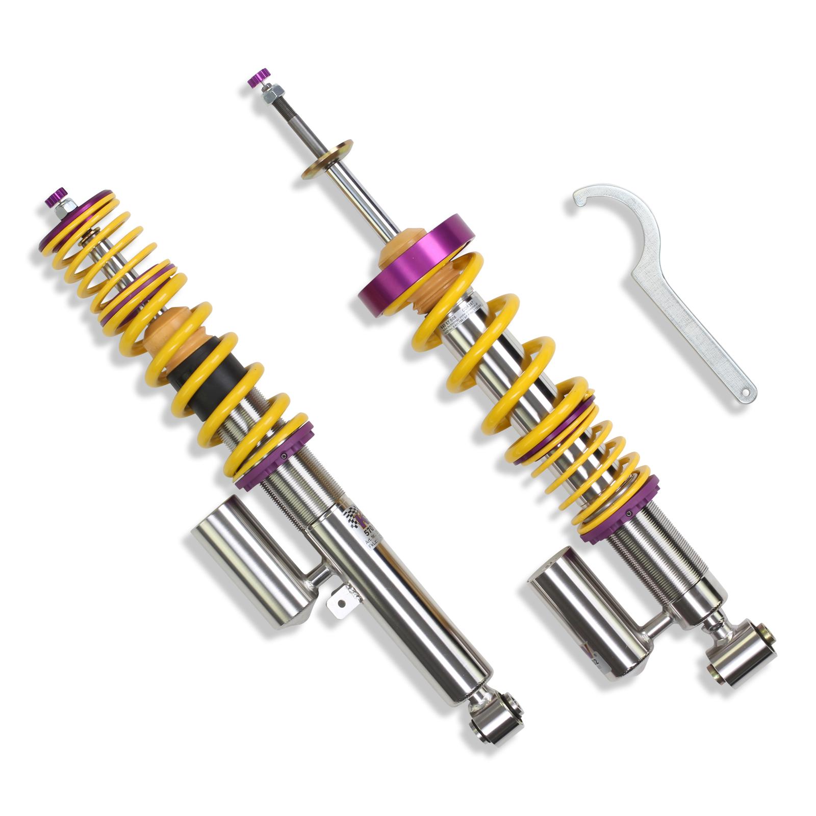 KW V3 Fully Adjustable Coilover Kit (06-13 IS250 / IS350 (GSE20/21) RWD Sedan) - 35257002