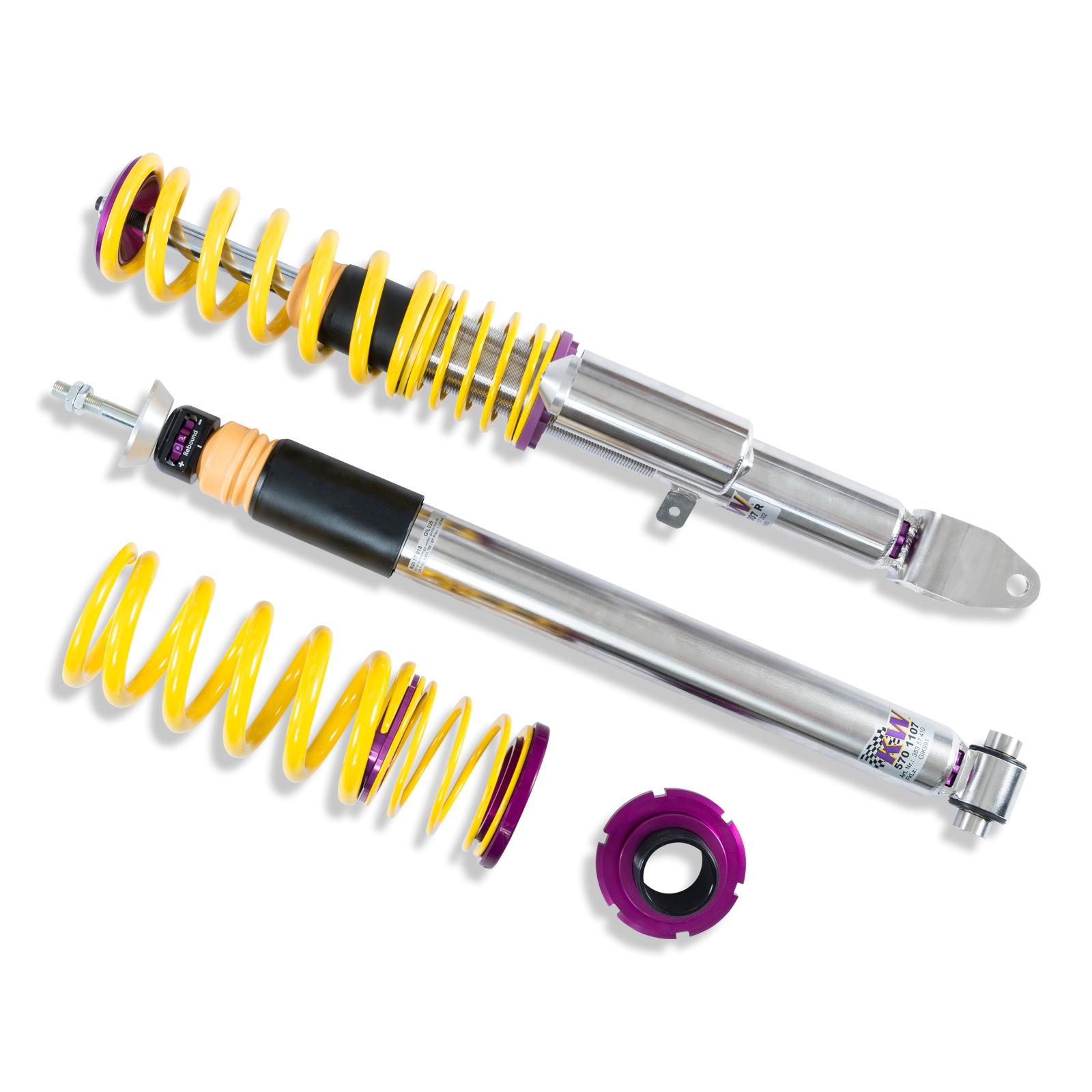 KW V3 Fully Adjustable Coilover Kit (2015+ RC 200T, RC 350 (UXC1); with or without electronic suspension) - 35257007