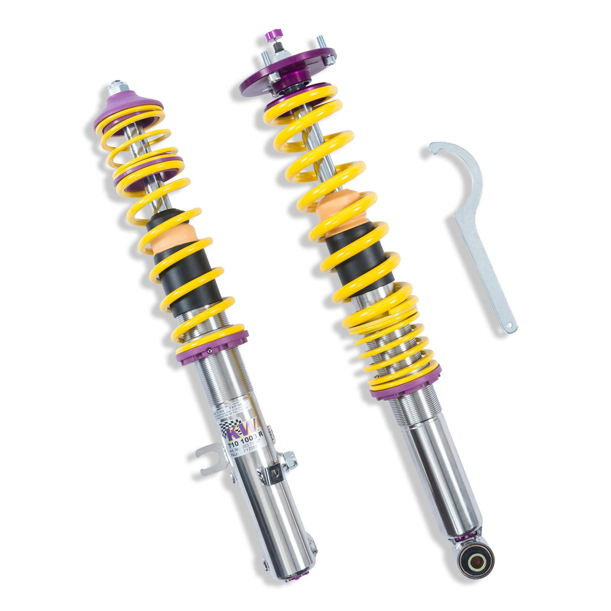 KW V3 Fully Adjustable Coilover Kit (89-90 911 (964) Carrera 4, Coupe, Cabrio, Targa) - 35271021