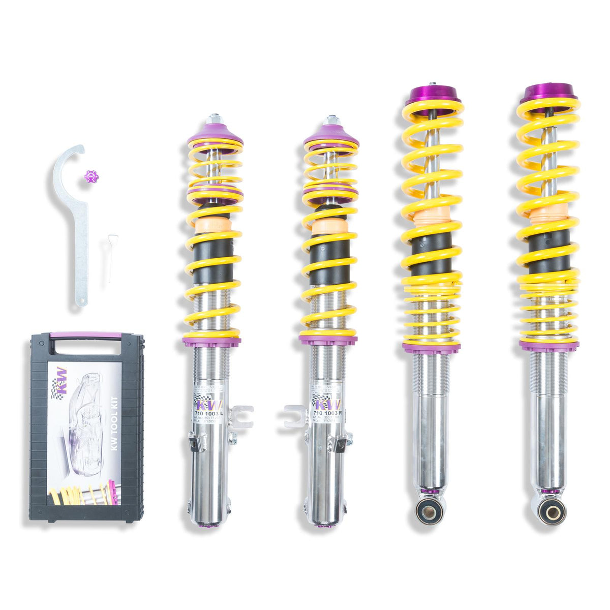 KW V3 Fully Adjustable Coilover Kit (91-94 911 (964) Carrera 4, Coupe, Cabrio, Targa) - 35271022