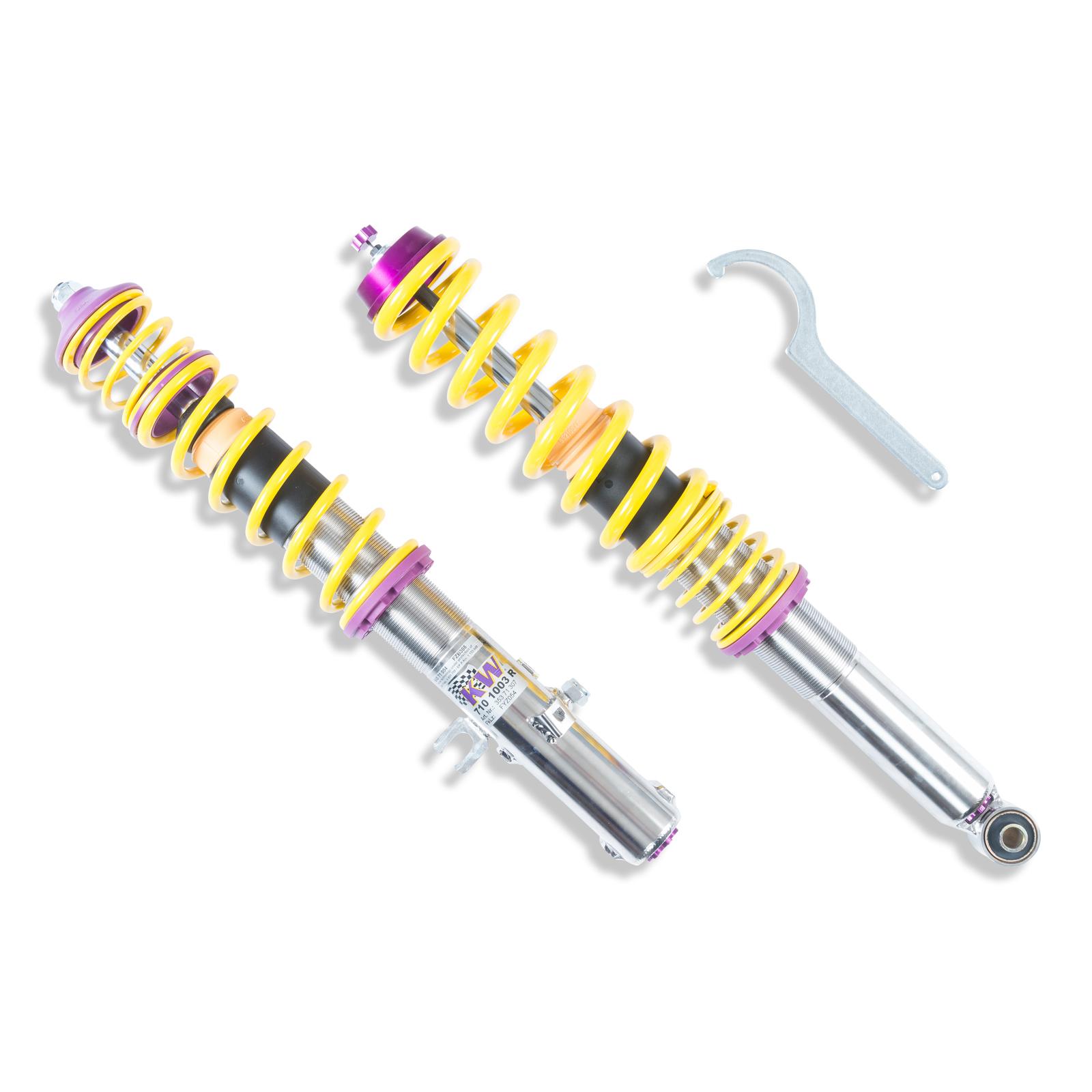 KW V3 Fully Adjustable Coilover Kit (91-94 911 (964) Carrera 4, Coupe, Cabrio, Targa) - 35271022