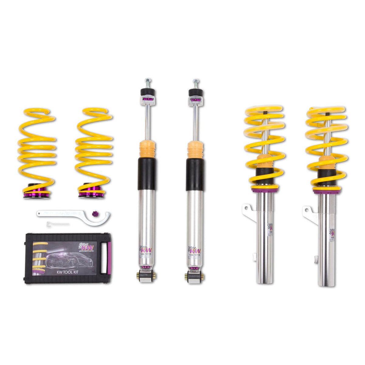 KW V3 Fully Adjustable Coilover Kit (15+ Golf VII, 1.8T) - 3528000H
