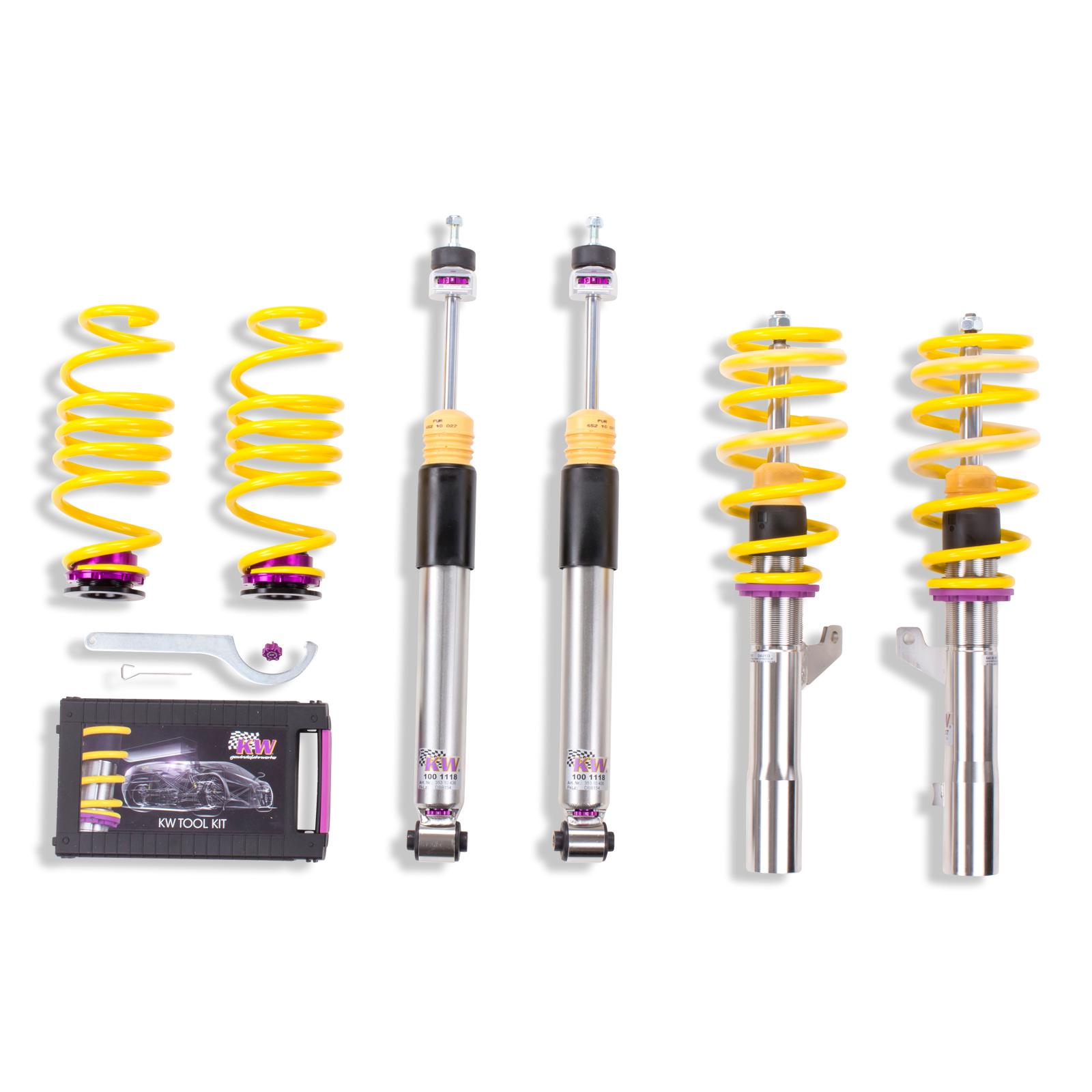 KW V3 Fully Adjustable Coilover Kit (15+ Golf VII GTI, without DCC) - 3528000N