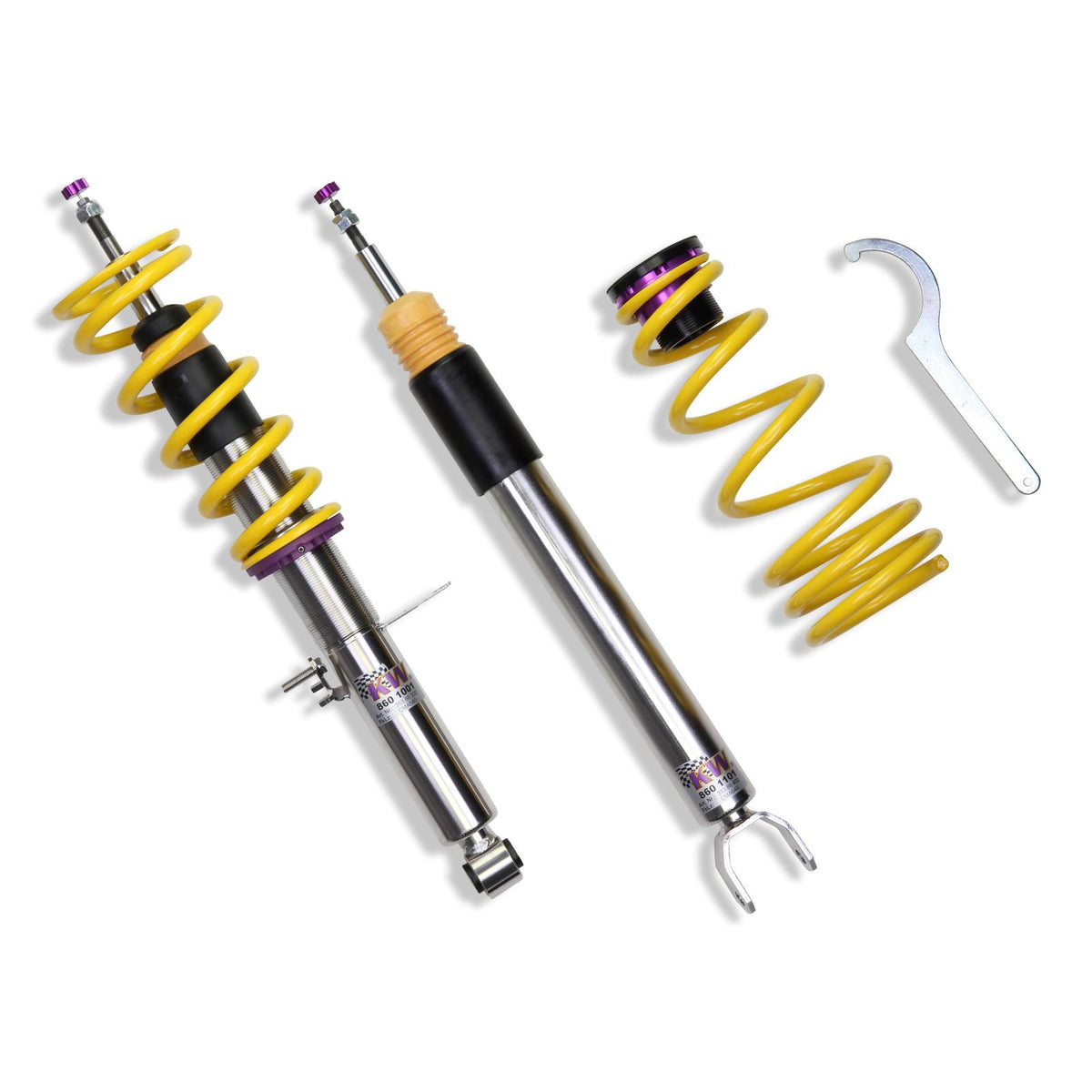 KW V3 Fully Adjustable Coilover Kit (08-15 G37 & Q60, 2WD Coupe, 09+ 370Z (Z34) Coupe) - 35285007