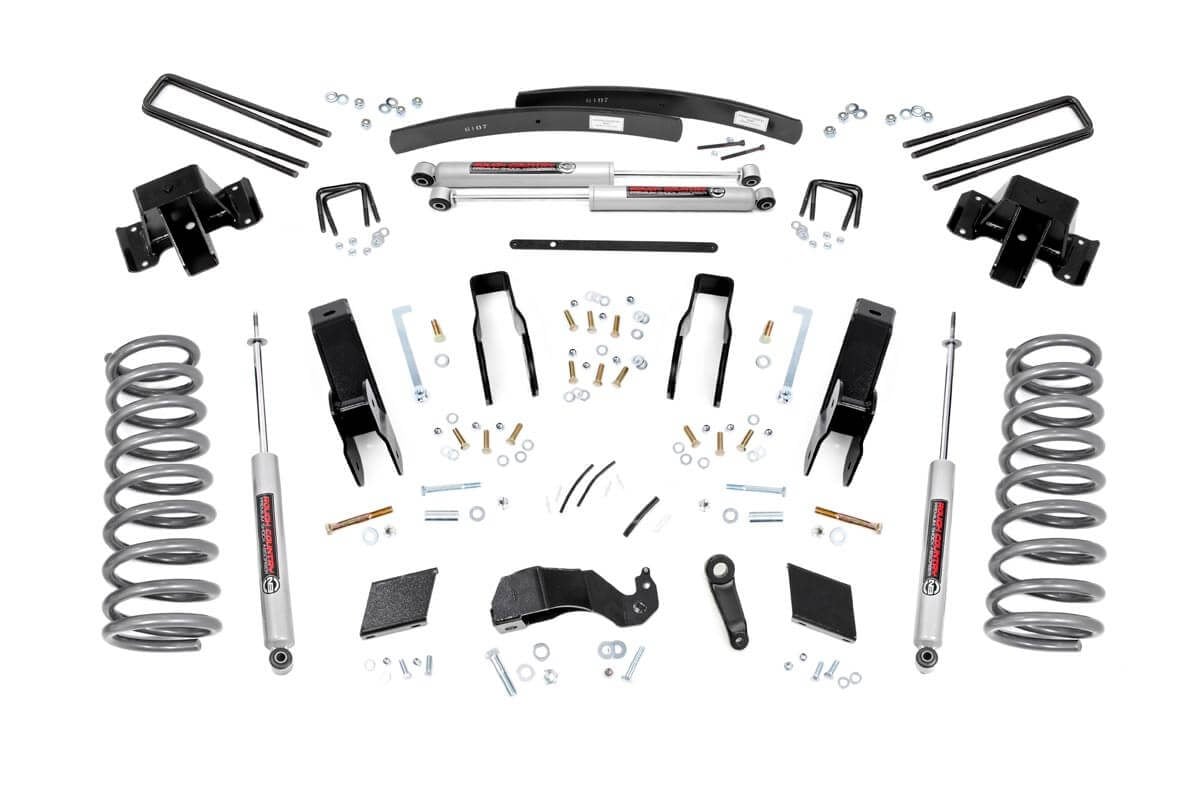 Rough Country 5in Dodge Suspension Lift Kit (00-02 Ram 2500 4WD) (2000-2002 Ram 2500) - 35330
