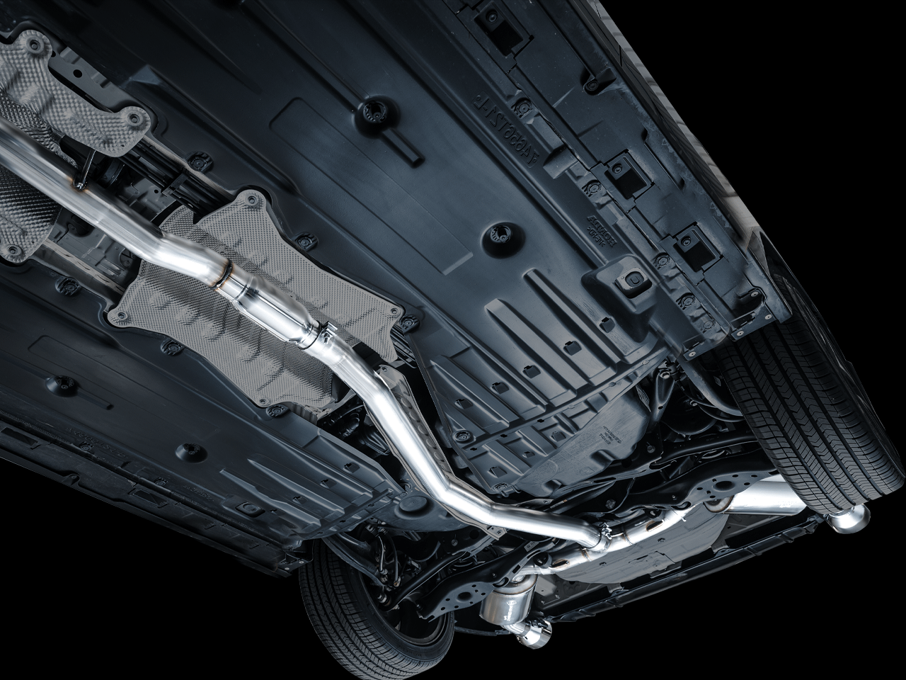 AWE Touring Edition for FE1 Civic Si/DE4 Acura Integra - Chrome - 3015-32331