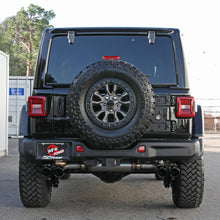 aFe Vulcan Series 2.5" to 3" 304 Stainless Steel Cat-Back Exhaust system w/ Black Tips (2021-2022 Jeep Wrangler 392 V8-6.4L) - 49-38098-B