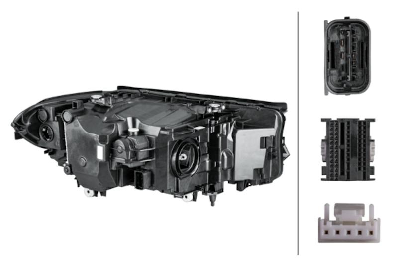 Hella Headlight - 354836091