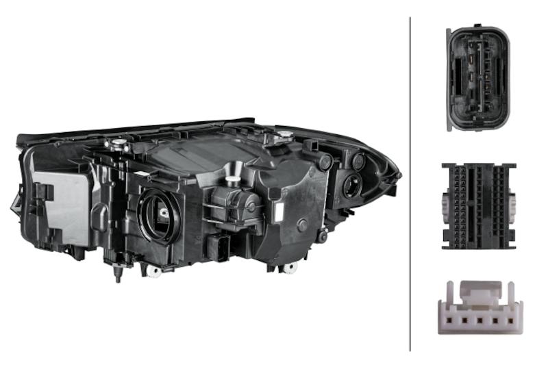 Hella Headlight - 354836101