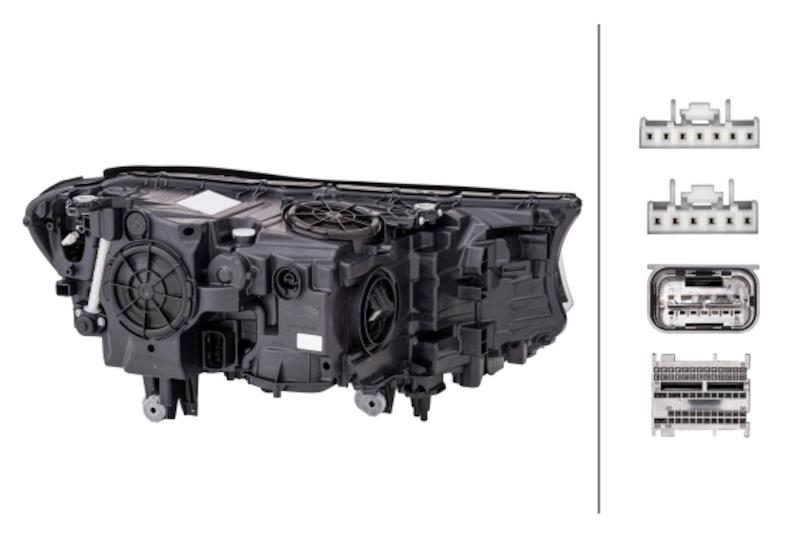 Hella Headlight - 354854151