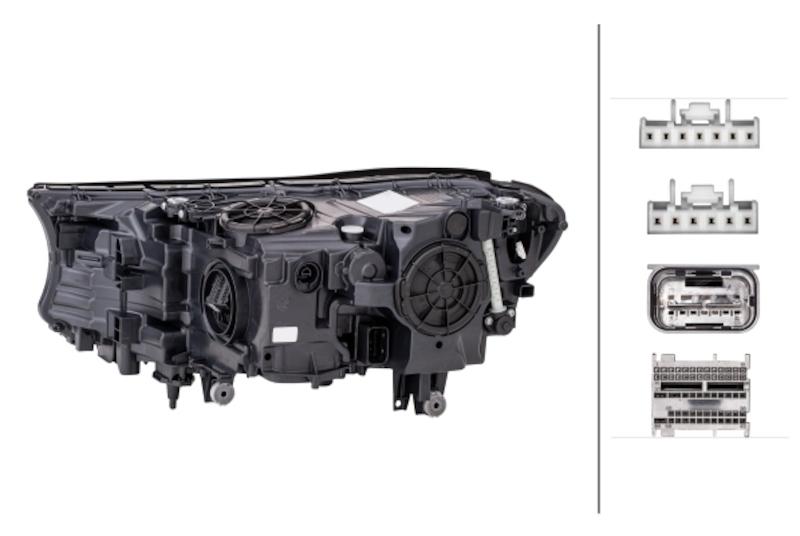 Hella Headlight - 354854161