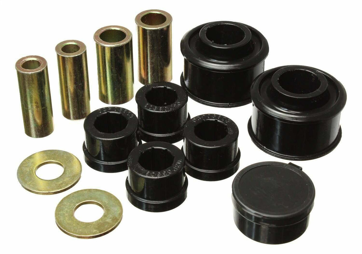 ENERGY SUSPENSION Control Arm Bushing Set - Black - Front (2005-2009 Subaru Outback, Subaru Legacy) - 19.3104G
