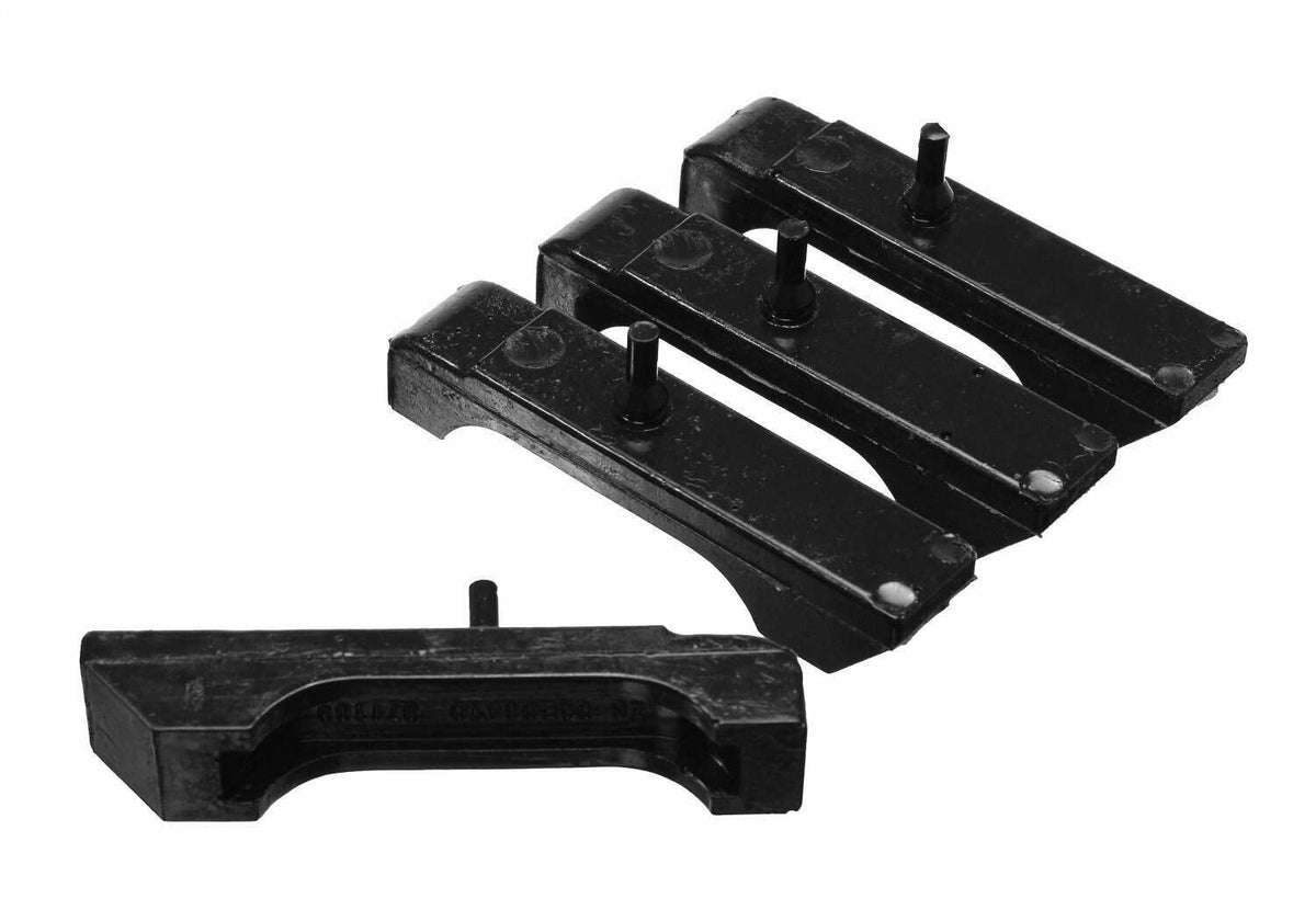 ENERGY SUSPENSION Radiator Isolator Pad Set - Black - Small Block 3 Row (1968-1988 Pontiac, Oldsmobile, GMC, Chevrolet, Buick Fitment) - 3.6117G