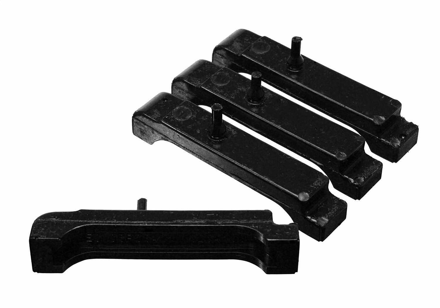 ENERGY SUSPENSION Radiator Isolator Pad Set - Black - Big Block 4 Row (1968-1988 Pontiac, Oldsmobile, GMC, Chevrolet, Buick Fitment) - 3.6118G