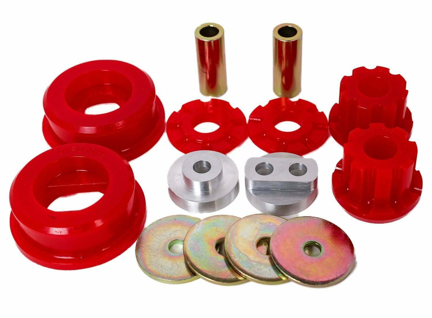 ENERGY SUSPENSION Differential Bushing Set - Rear - Red (2001-2005 IS300) - 8.1107R