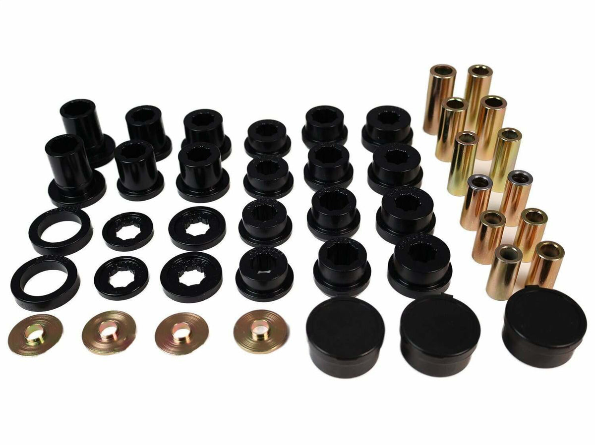 ENERGY SUSPENSION Control Arm Bushing Set - Black - Rear - Performance Polyurethane (2001-2005 IS300) - 8.3140G