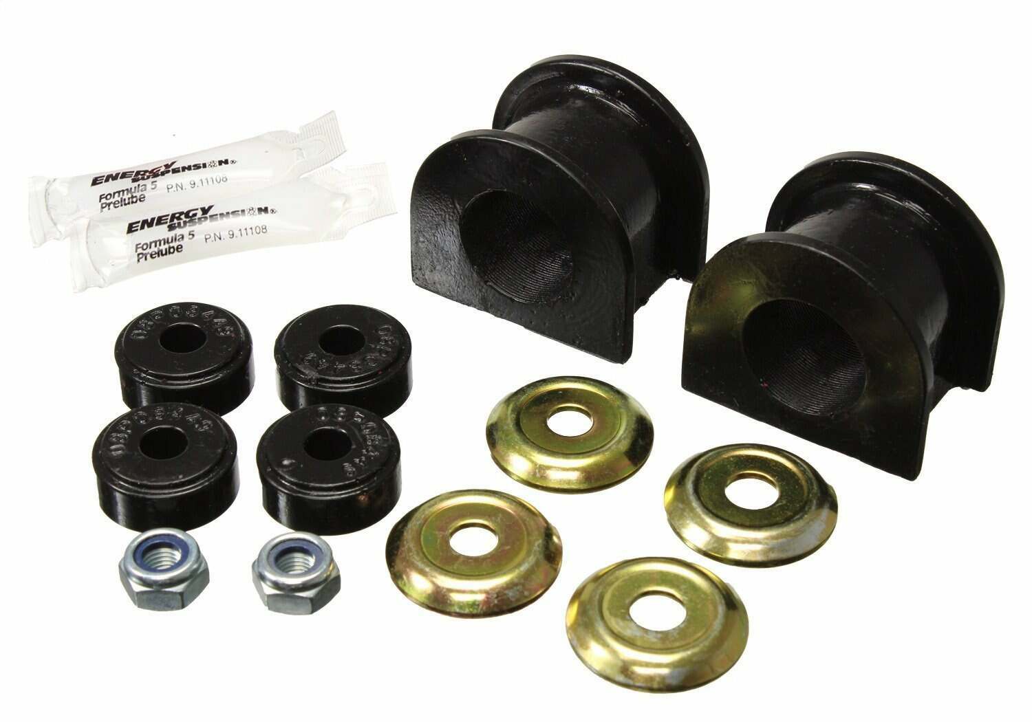 ENERGY SUSPENSION Sway Bar Bushing Set - Front - 30 mm. - Black (2001-2015 Tacoma S-Runner, Tacoma DLX, Tacoma Base, Tacoma X-Runner) - 8.5153G