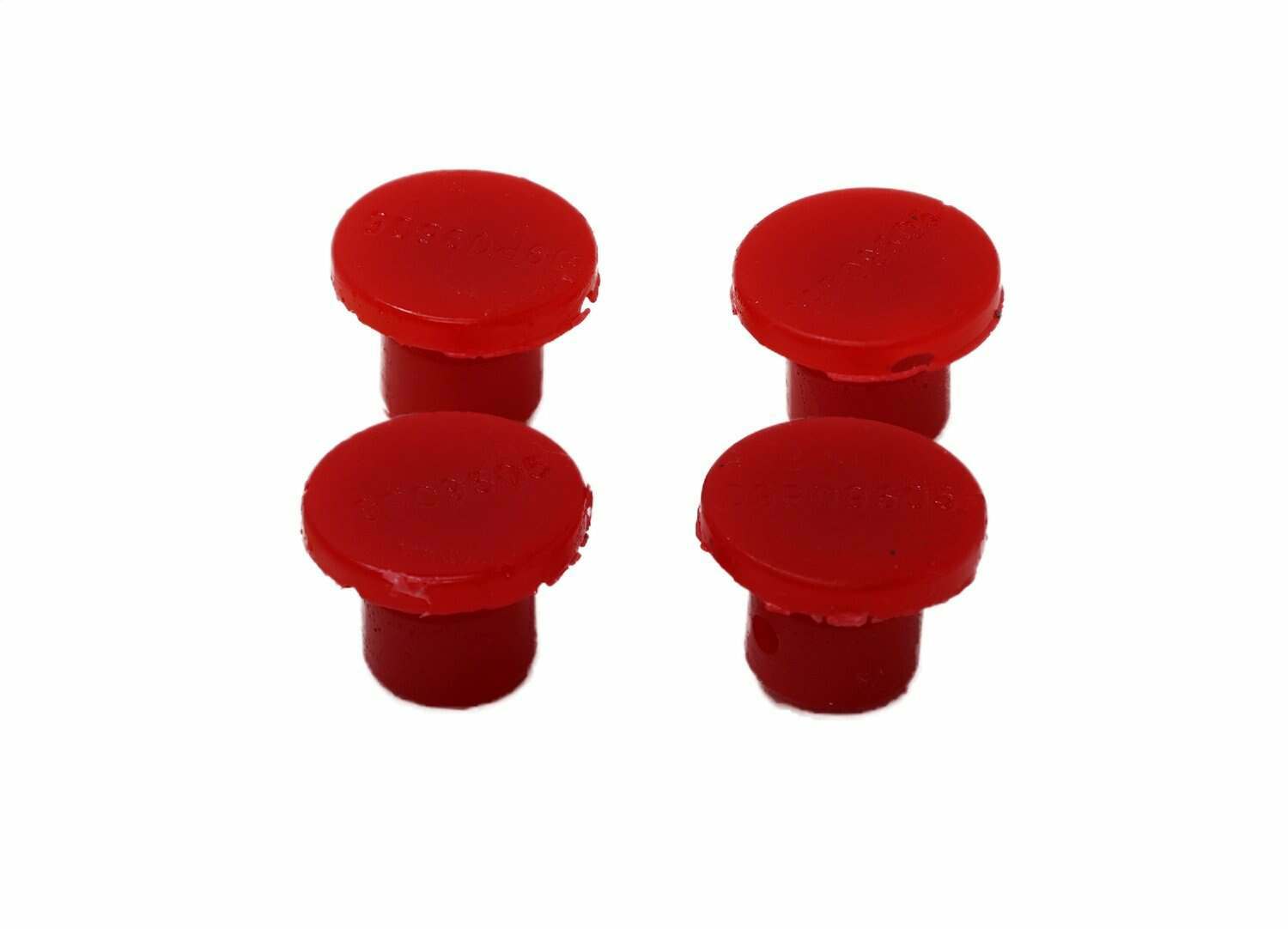 ENERGY SUSPENSION Universal End Plug Bushing Set - 0.53 D - Red - 9.9554R