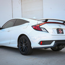 AFE Takeda 2-1/2 IN 304 Stainless Steel Cat-Back Exhaust System w/ Carbon Fiber Tips (Honda Civic Si Sedan 17-20 L4-1.5L (t)) - 49-36620-C
