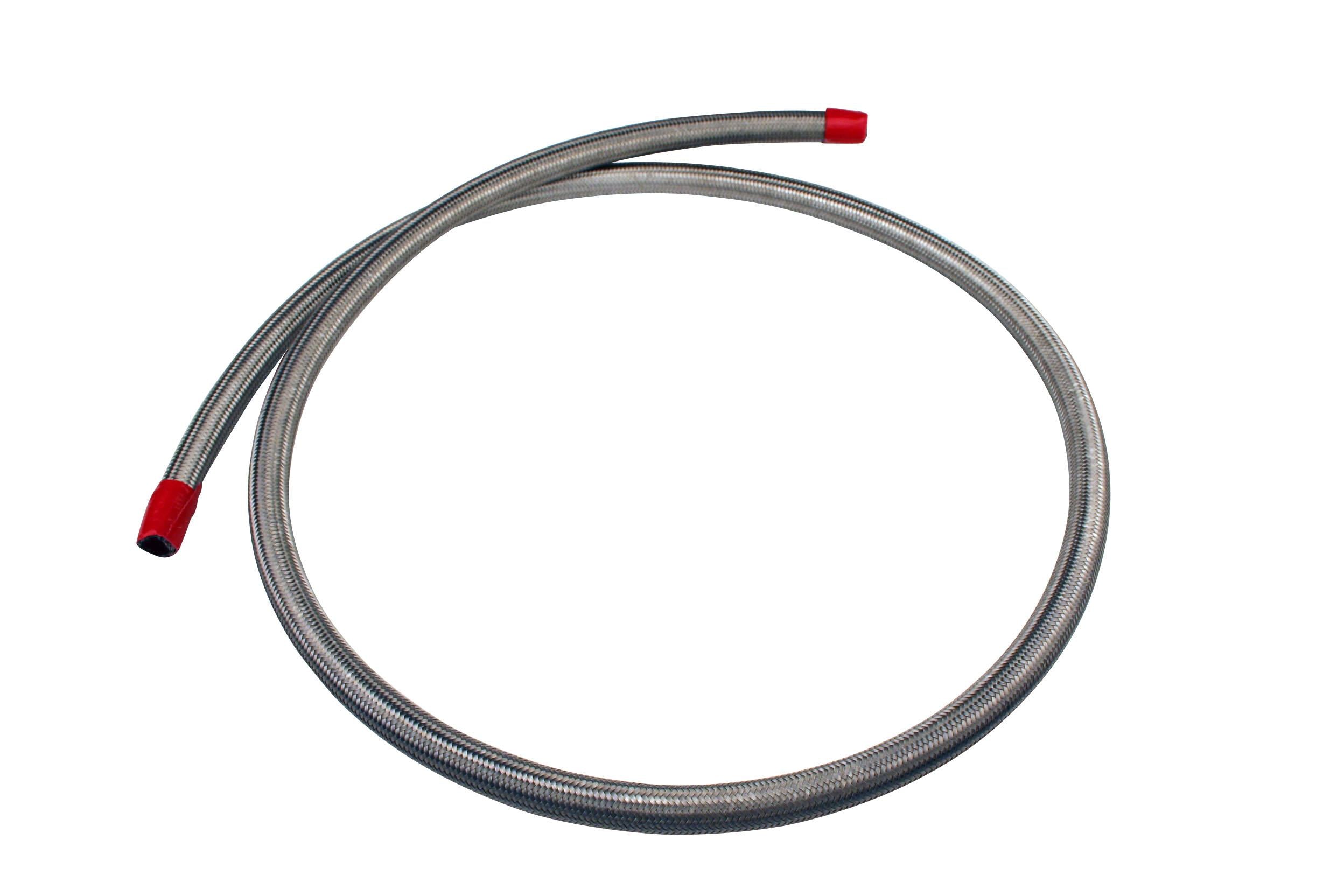 Aeromotive Fuel Line, Rubber Stainless Braided - 15704