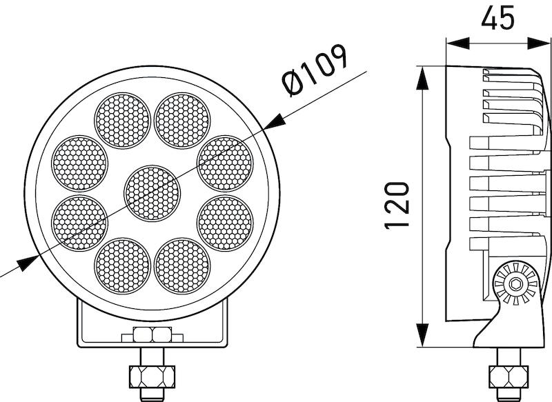 Hella Work Lamps Led - 357113002