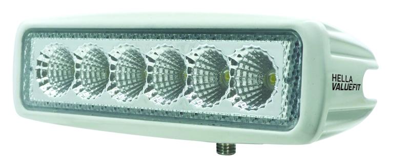 Hella HVF MINI Light BR 6LED FLSH FLD WHT MV - 357203051