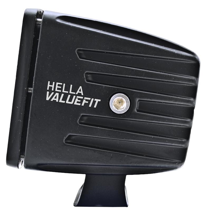 Hella HVF Cube 4LED Off-Road SNGL PED FLD MV - 357204031