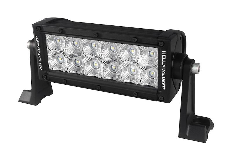 Hella HVF Light BR SPRT 12LED/8" Off-Road FLD MV - 357208001
