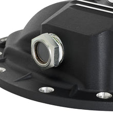 AFE Pro Series Front Differential Cover Black w/ Machined Fins - 46-70042