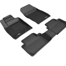 3D MAXpider 2018-2020 Ford Ecosport Kagu 1st & 2nd Row Floormats - Black