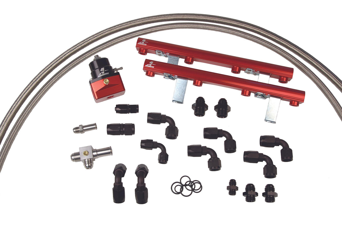 Aeromotive 96-98 1/2 4.6L DOHC Cobra Fuel Rail System