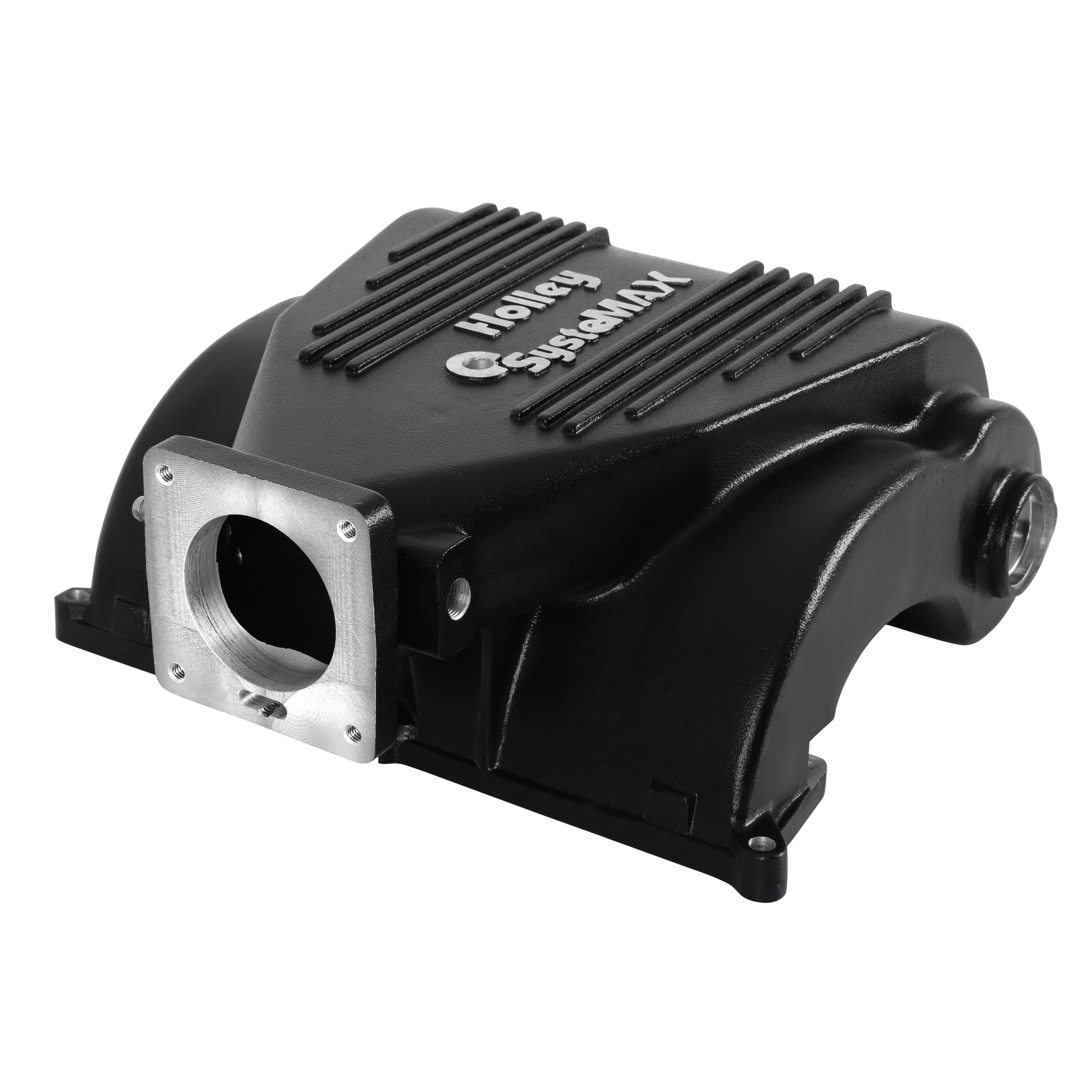 Holley 300-72BK Kit, Ford Upper/Lower Black Manifold