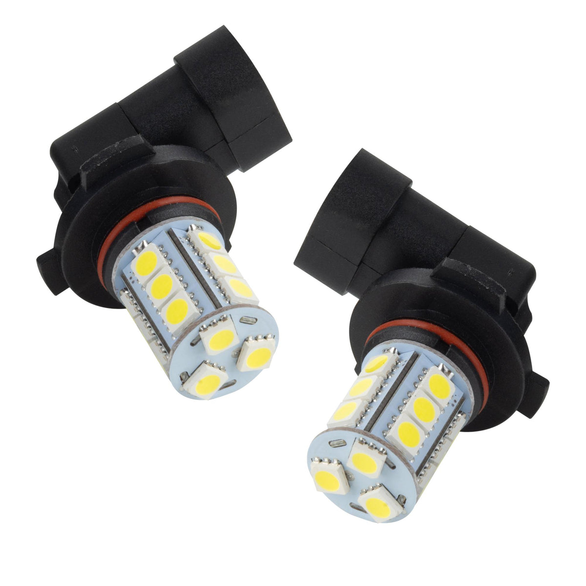 Oracle Lighting H10 / 9145 18 Led Bulbs, White, Pair - 3601-001