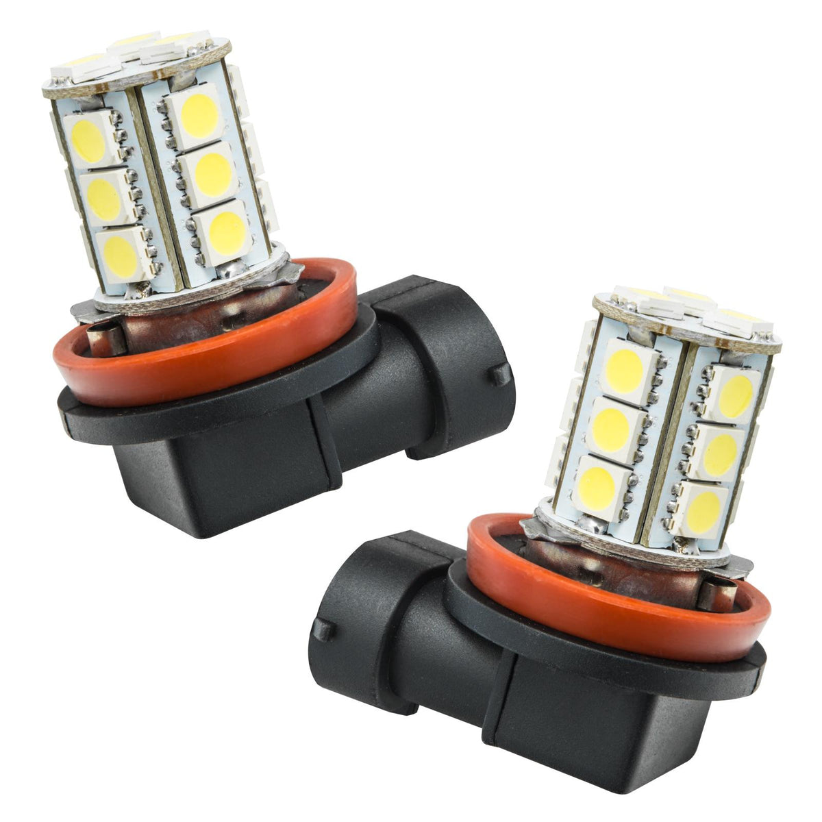 Oracle Lighting H11 18 Led Bulbs, White, Pair - 3602-001