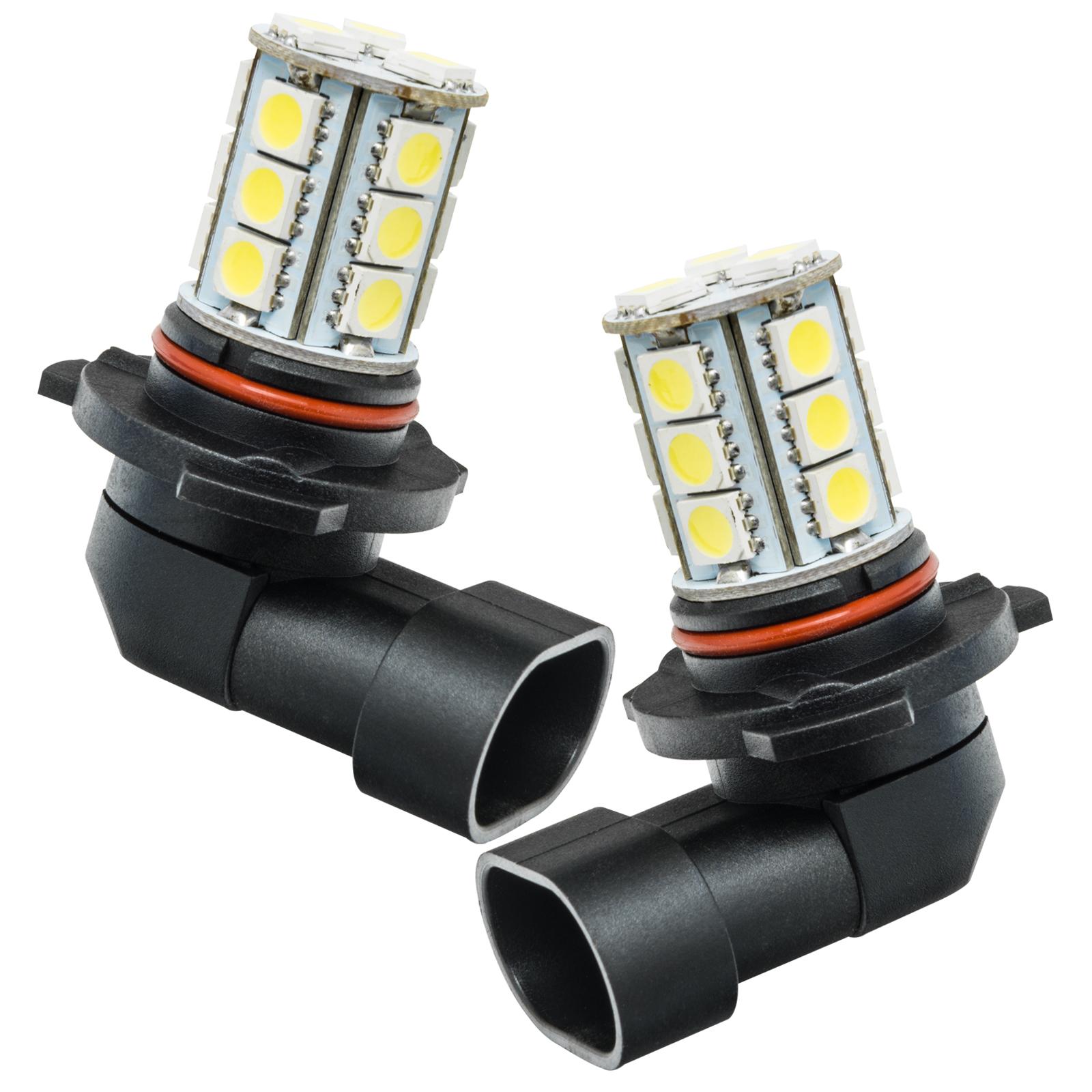Oracle Lighting 9005 18 Led Bulbs, White, Pair - 3603-001