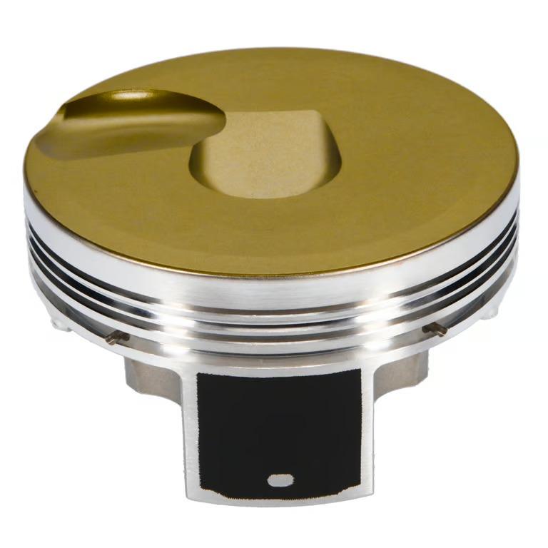 JE Pistons Piston Set, 2618, Inv Dome/Dish, 4.065 Bore, 1.105 CD, 0.927, Pin Dia, Set of 8. - 360795