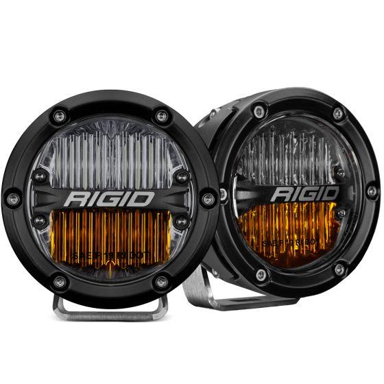 RIGID Industries 360-Series SAE Fog Yellow/White Pair - 36122