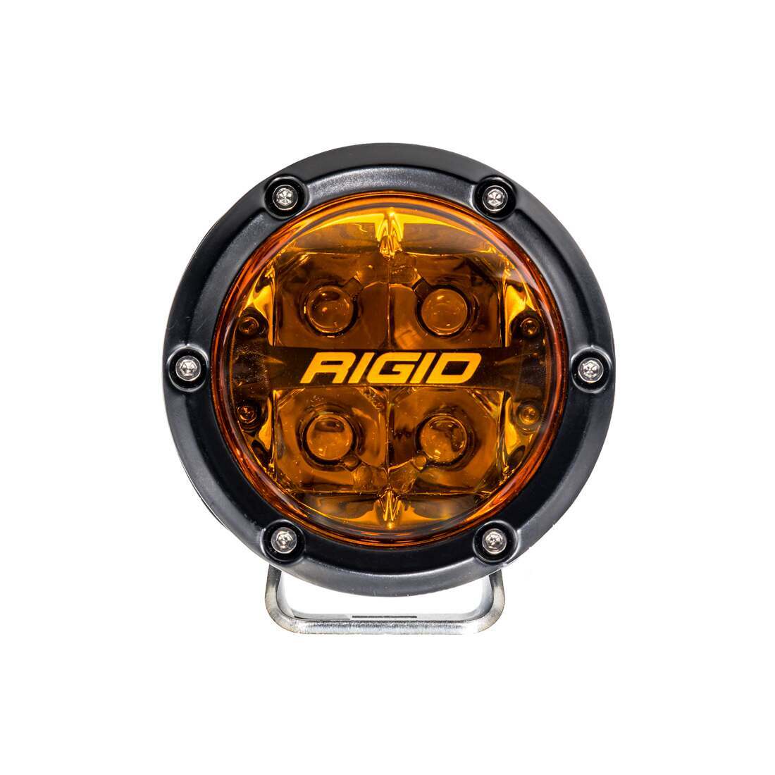 RIGID Industries 360-Series 4 Inch Spot With Amber Pro Lens - Pair - 36123