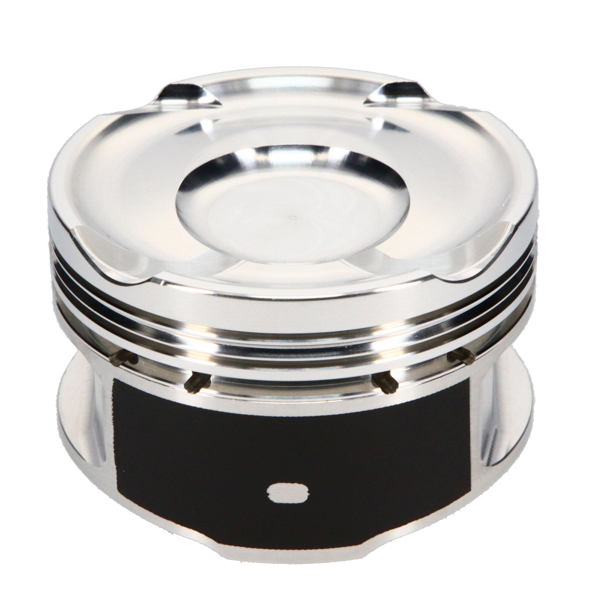 JE Pistons Piston Set, 2618, Inv Dome/Dish, 3.0315 Bore, 1.099 CD, 0.787, Pin Dia, Set of 4. - 361285