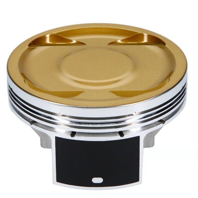 JE Pistons Piston Set, 2618, Inv Dome/Dish, 3.937 Bore, 1.209 CD, 0.905, Pin Dia, Set of 4. - 361329