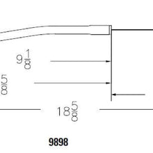 Mr. Gasket Engine Oil Dipstick - Chrome.  - 9898