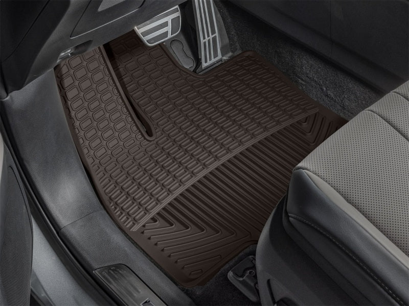 WeatherTech 24-25 Lexus TX 1st Row Front All-Weather Floor Mats - Cocoa