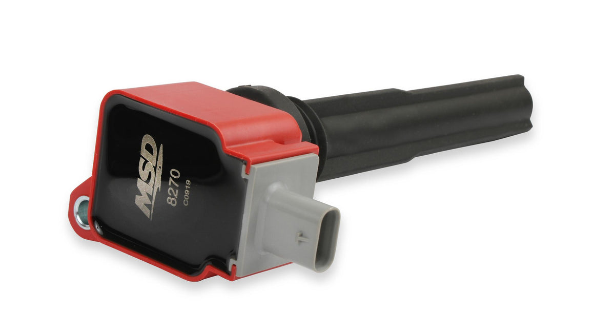 MSD 82706 Direct Bolt-In Ignition Coils - Red (2017+ 3.5L V6 Ecoboost)