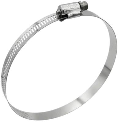 Stainless Steel Worm Gear Clamp (3.50"- 5.00" Range)