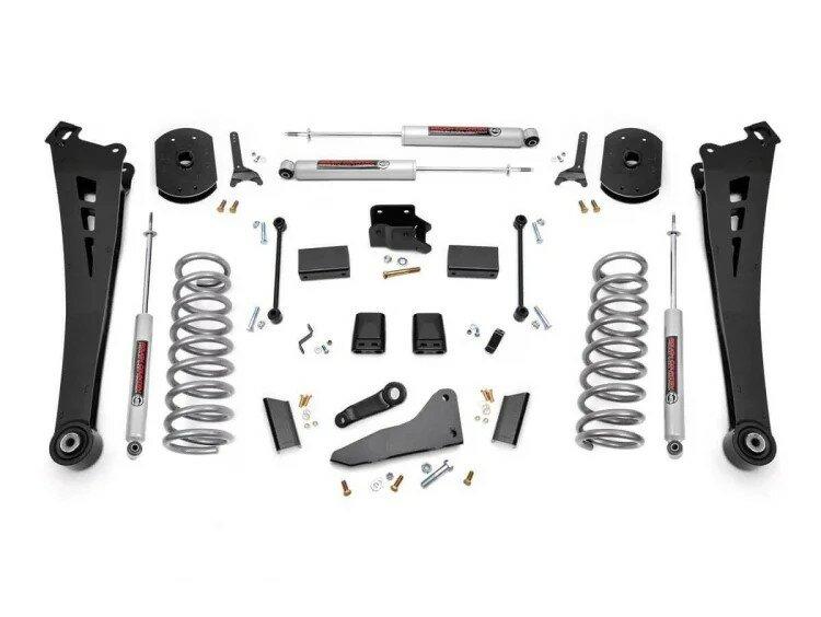 Rough Country 5-inch Suspension Lift Kit (2014-2018 Ram 2500) - 367.2