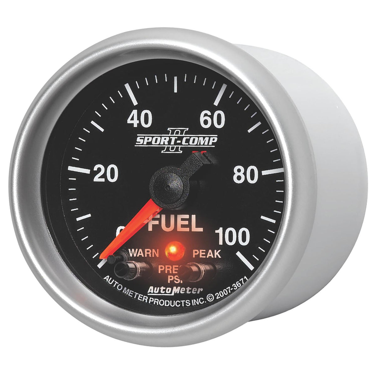 Auto Meter 2-1/16" FUEL PRESSURE, 0-100 PSI, SPORT-COMP II - 3671