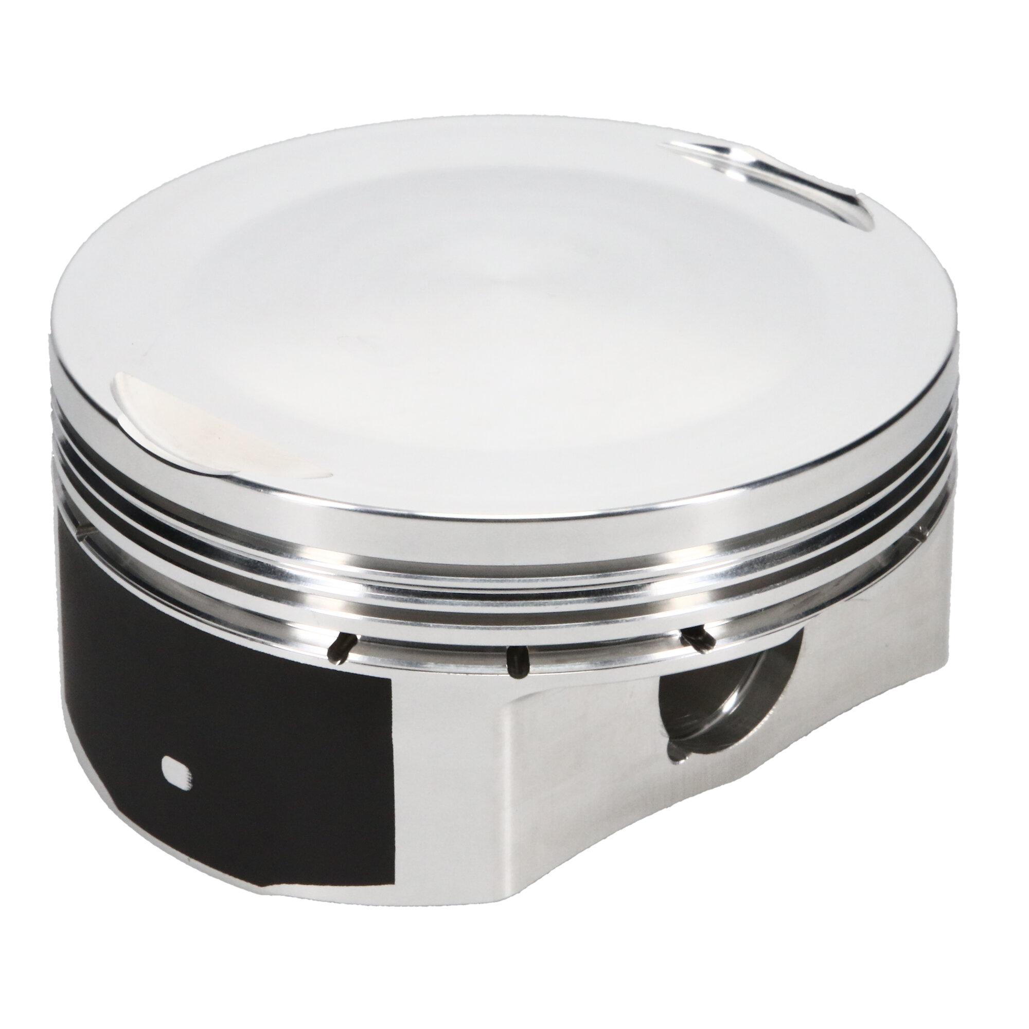 JE Pistons Piston Set, 2618, Dome, 4.090 Bore, 1.210 CD, 0.927, Pin Dia, Set of 8. - 367219