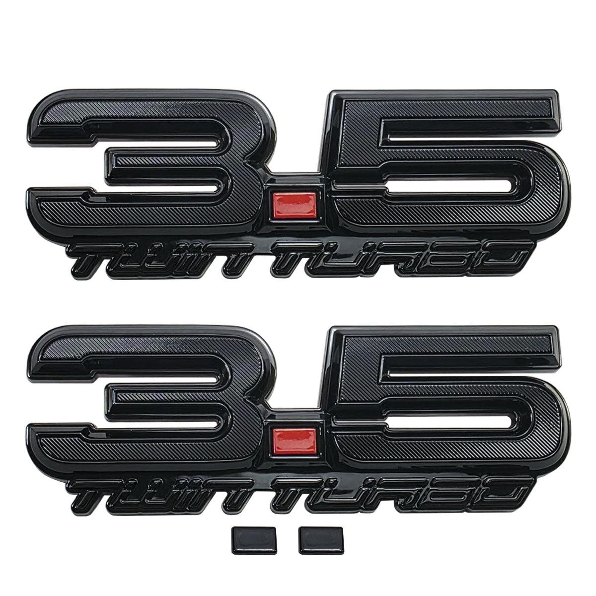 UPR Products 3.5 Twin Turbo Fender Emblem - Pair (2011-2026 F-150 / 2017-2026 F-150 Raptor)