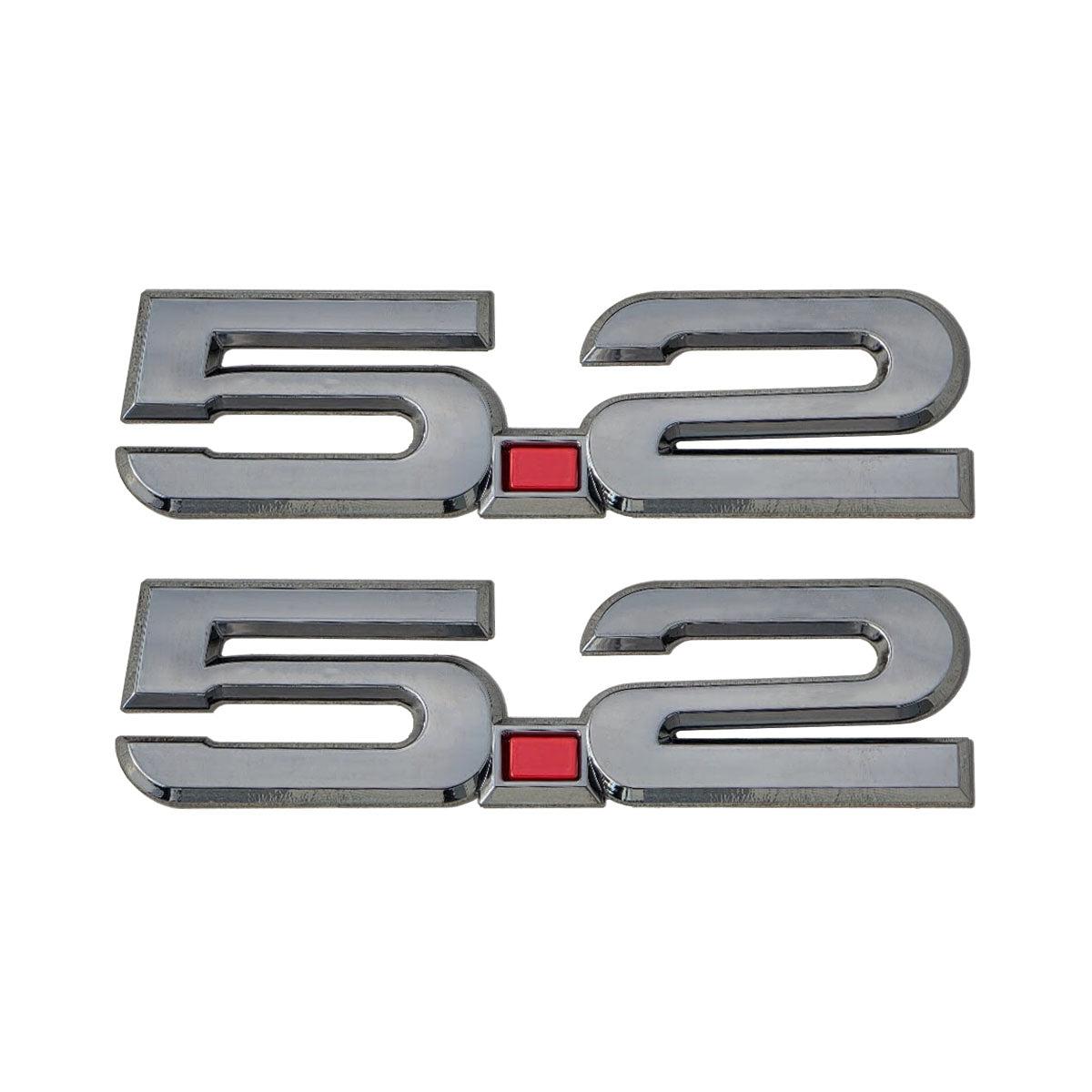 UPR 5.2 OEM Style Fender Emblem Pair (2023-2026 F-150 Raptor R / 2020-2022 Shelby GT500 / 2015-2020 GT350) - 3675-006